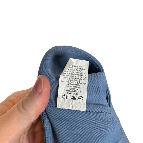 Beyond Yoga High Waist Alloy Ombre Midi Legging Serene Blue‎ Silver Small - Picture 9 of 11